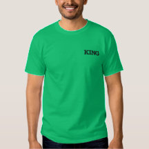 King Kelly Green Custom T - Shirt Tops für Männer