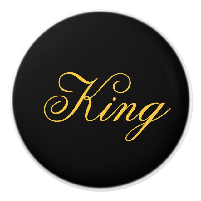 King Keramik Knob Keramikknauf (Vorderseite)