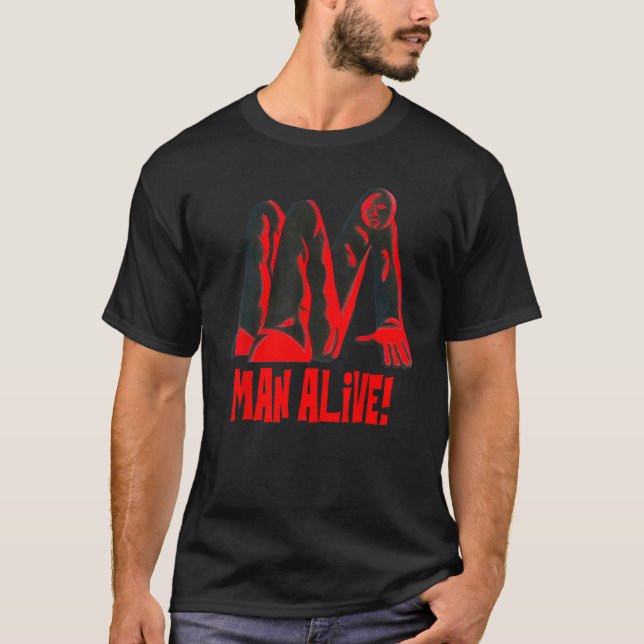 King KRule Man Alive Funny T-Shirt (Vorderseite)