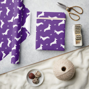 King Kurz Hair Dackel - Muster 2 Geschenkpapier