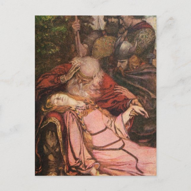 King Lear Postcard Postkarte (Vorderseite)