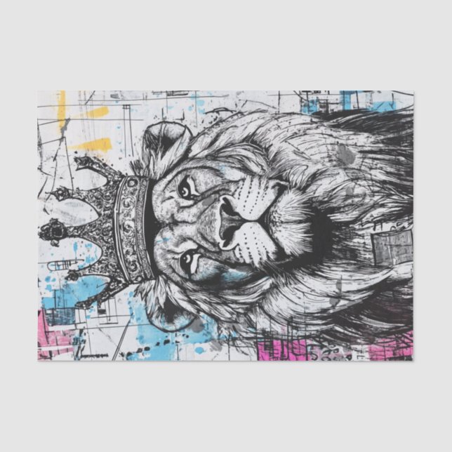 King Lion5 Seidenpapier (Vorderseite)