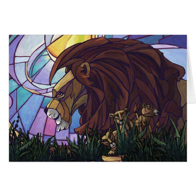 King Lion und Cubs (Vorderseite (Horizontal))
