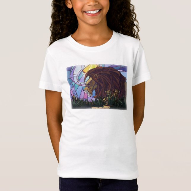 King Lion und Cubs T-Shirt (Vorderseite)