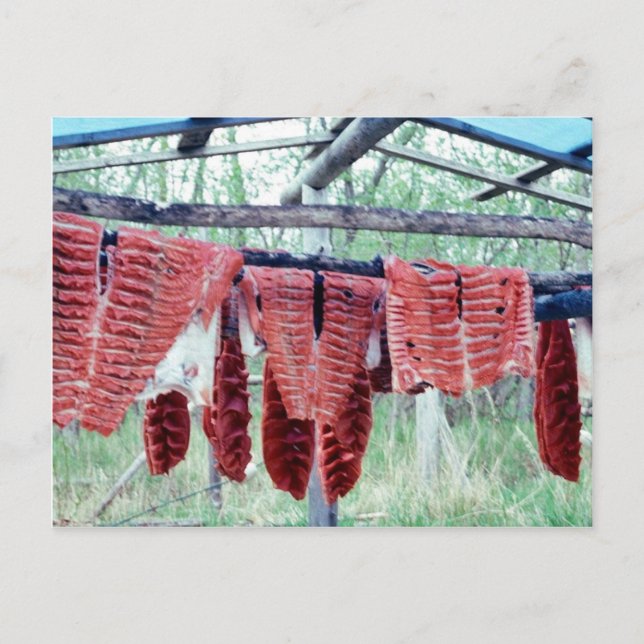 King Lmon trocken bei Racks Postkarte (Vorderseite)