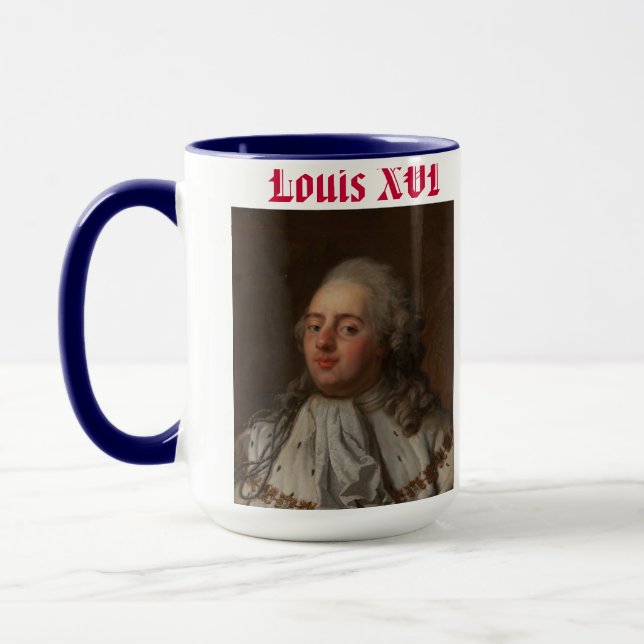 King Louis XVI. of France Coffee Cup Tasse (Links)