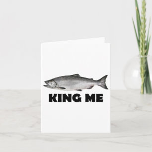 King Me Lmon Fischen Karte