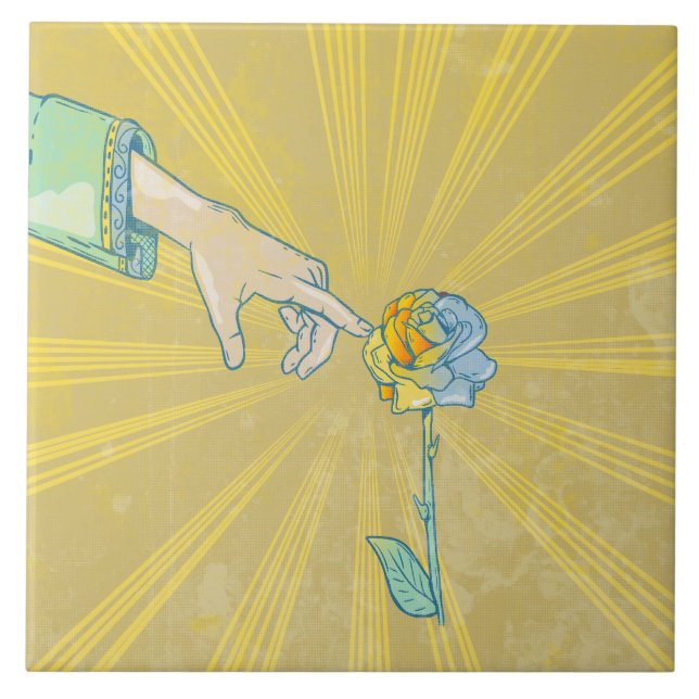 King Midas Golden Touch Fliese (Vorderseite)