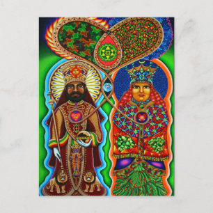 King n Queen Postkarte