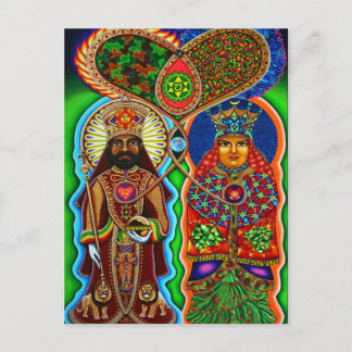 King n Queen Postkarte