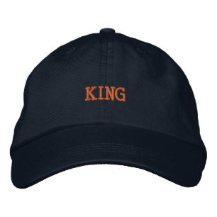 KING Name Stickmützen Gestickte Visier Bestickte Baseballkappe