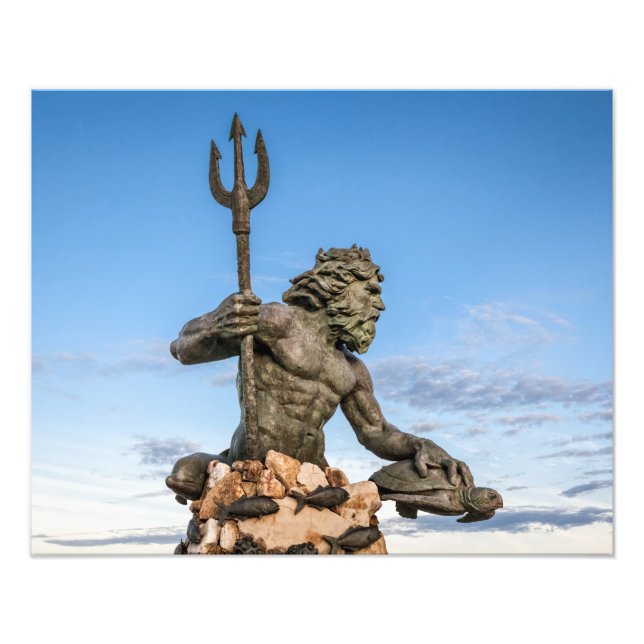 King Neptune Fotodruck (Vorne)