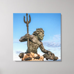 King Neptune Leinwanddruck