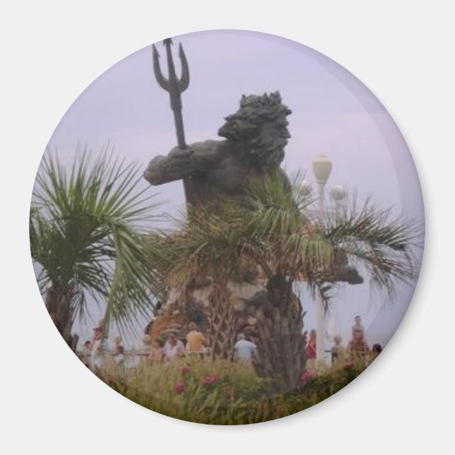 King Neptune Magnet (Vorne)