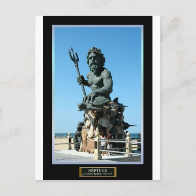 King Neptune Postkarte (Vorderseite)