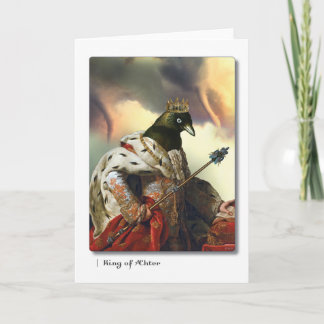 King of Aether Tarot Grußkarte Karte