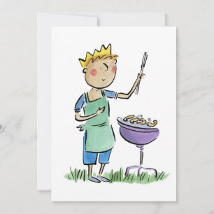 King of BBQ Einladung