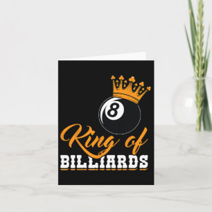 King of Billiards Aight Ll Crown Karte