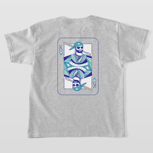King of Diamonds Youth Baseball Shirt (AblageHinten)