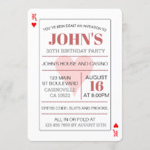 King of Hearts Casino Poker Spielkarten