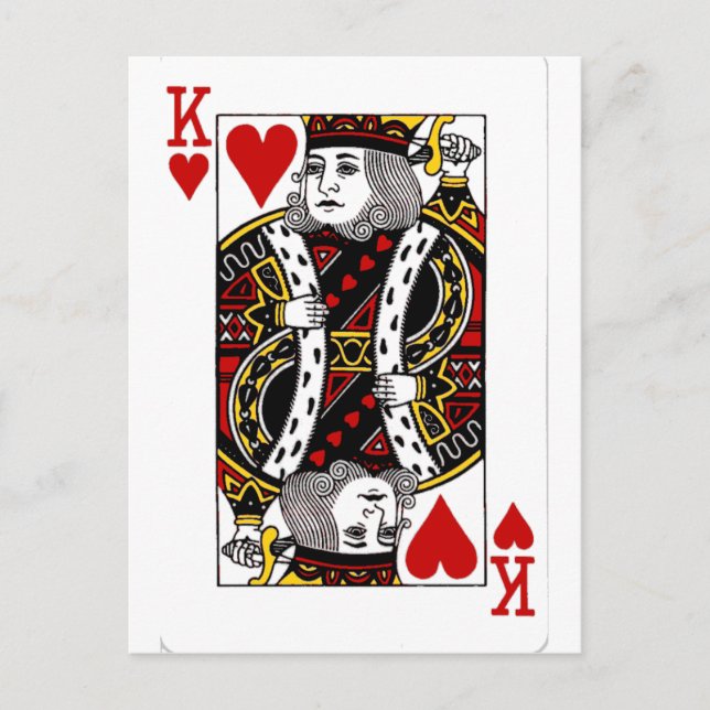 King of Hearts Collection Postkarte (Vorderseite)