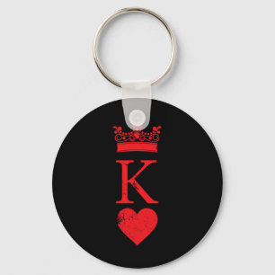 King of Hearts Halloween Kostüm Vintager Poker Aut Schlüsselanhänger