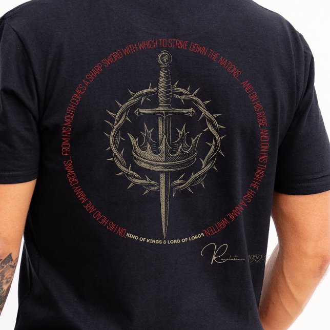  King of Kings and Lord of Lords men's faith tee (Von Creator hochgeladen)