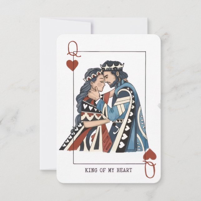 King of My Heart – Bashir’s Henna Day Invitation (Devant)