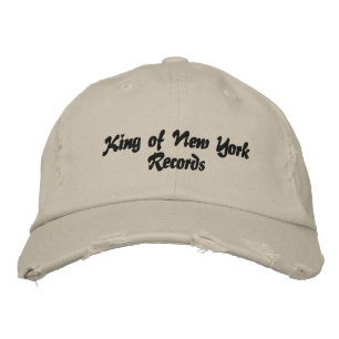 King of New York Platten, die (zehn amerikanische Bestickte Kappe
