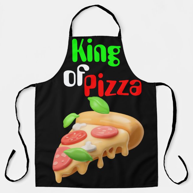 King of Pizza Schürze (Vorderseite)