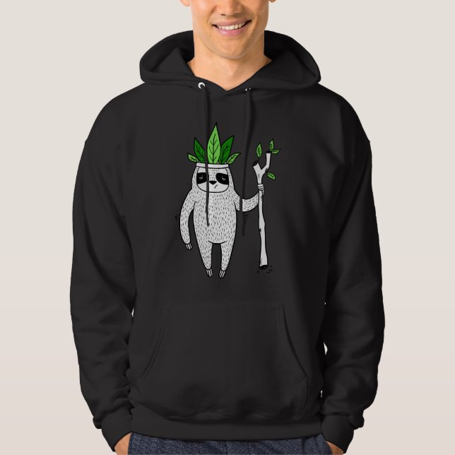 King of Sloth Hoodie (Vorderseite)