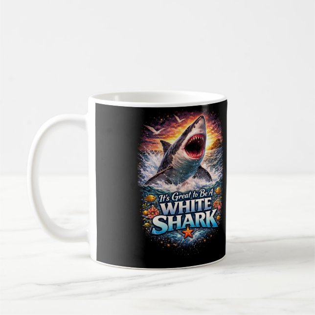 King of the Blue Deep Kaffeetasse (Links)