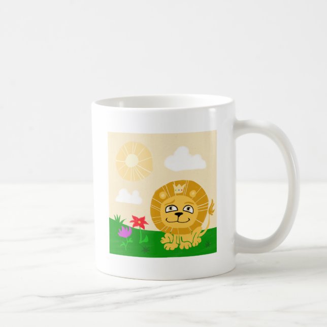 King of the Dschungel Coffee Tasse (Rechts)