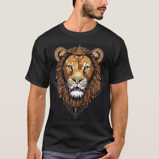 King of the Dschungel: Lion T - Shirt Design