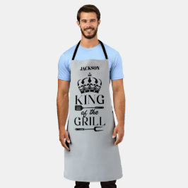 King of the Grill All-over Print Schürze