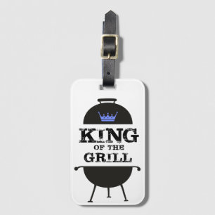 King of the Grill, Black Blue Crown Gepäckanhänger