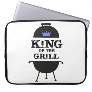 King of the Grill, Black Blue Crown Laptopschutzhülle
