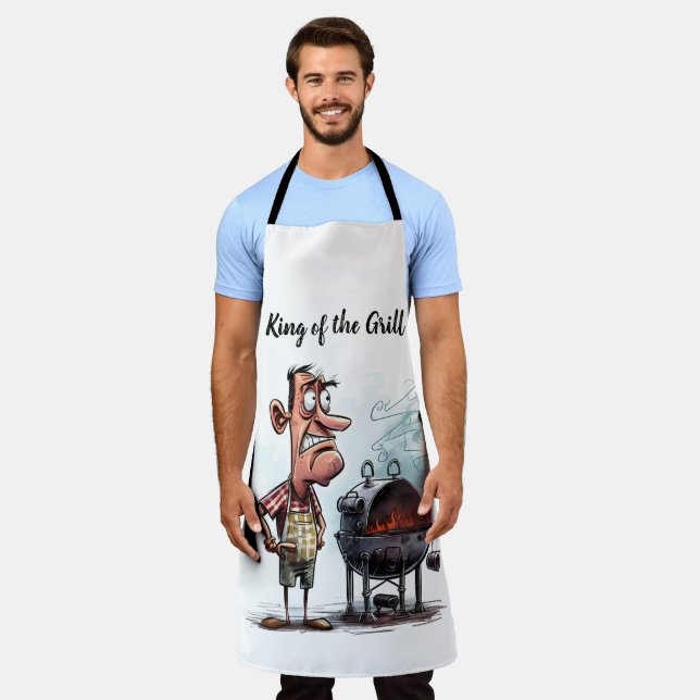🔥 King of the Grill Schürze 🔥 (Getragen)