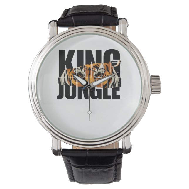 King of the Jungle Armbanduhr (Vorderseite)