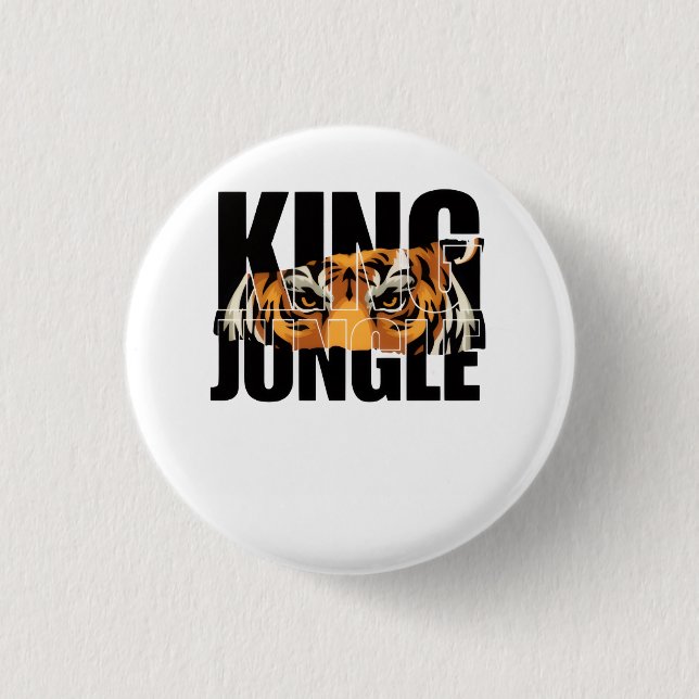 King of the Jungle Button (Vorderseite)