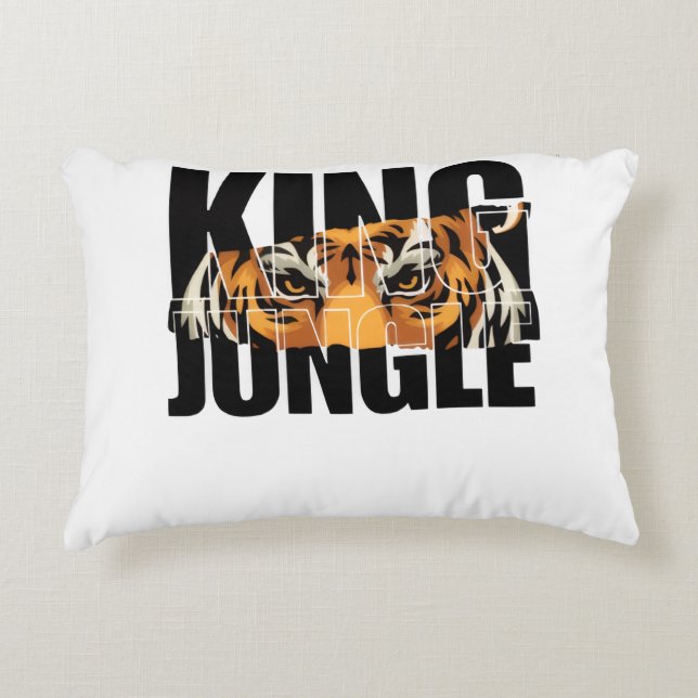 King of the Jungle Dekokissen (Vorderseite)