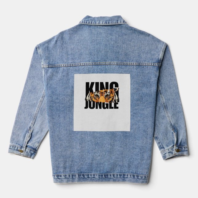 King of the Jungle Jeansjacke (Rückseite)