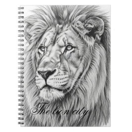 King of the Jungle" School Notebook Notizblock
