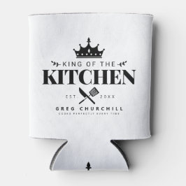 King of The Kitchen Feinschmecker Männer Personali Dosenkühler