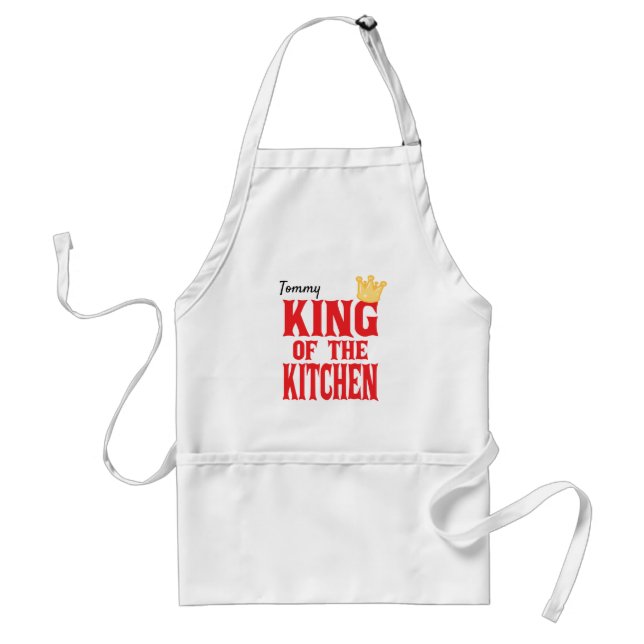 King of the Kitchen Schürze (Vorne)