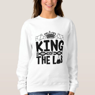 King of the Labrador Tech Science Laboratory Techn Sweatshirt