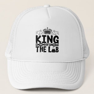 King of the Labrador Tech Science Laboratory Techn Truckerkappe