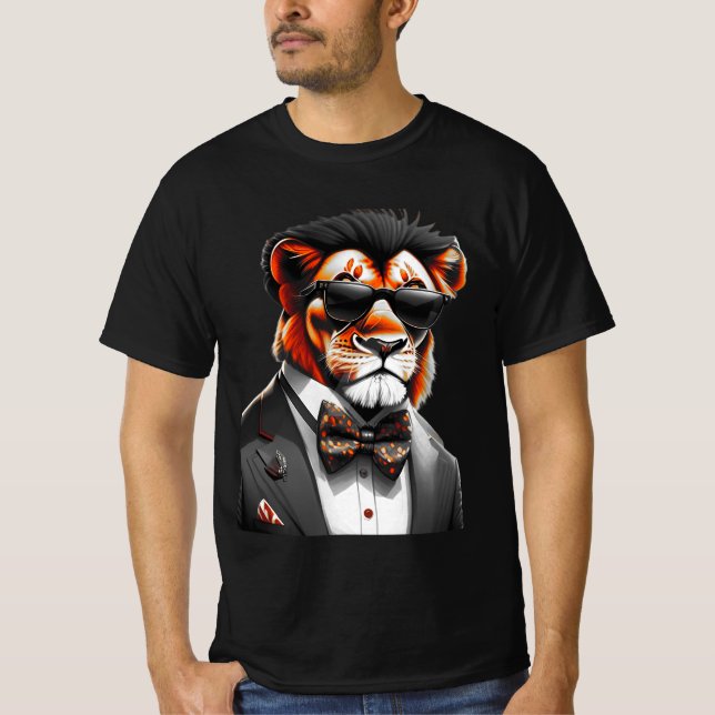King of the Savanna Shirt" T-Shirt (Vorderseite)