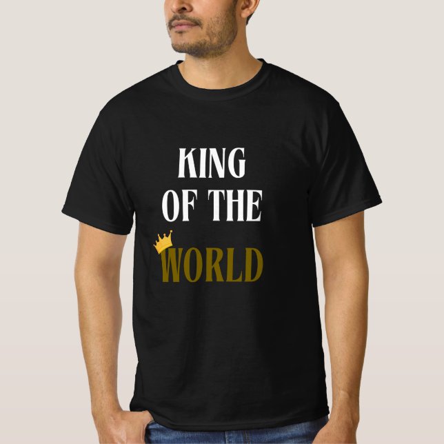 King of the World Mens T - Shirt (Vorderseite)