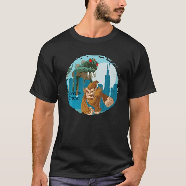 King of Tokyo Board Game Design Tabletop Gaming cl T-Shirt (Vorderseite)